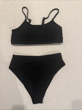Classic Black Two-Piece Bikini Set